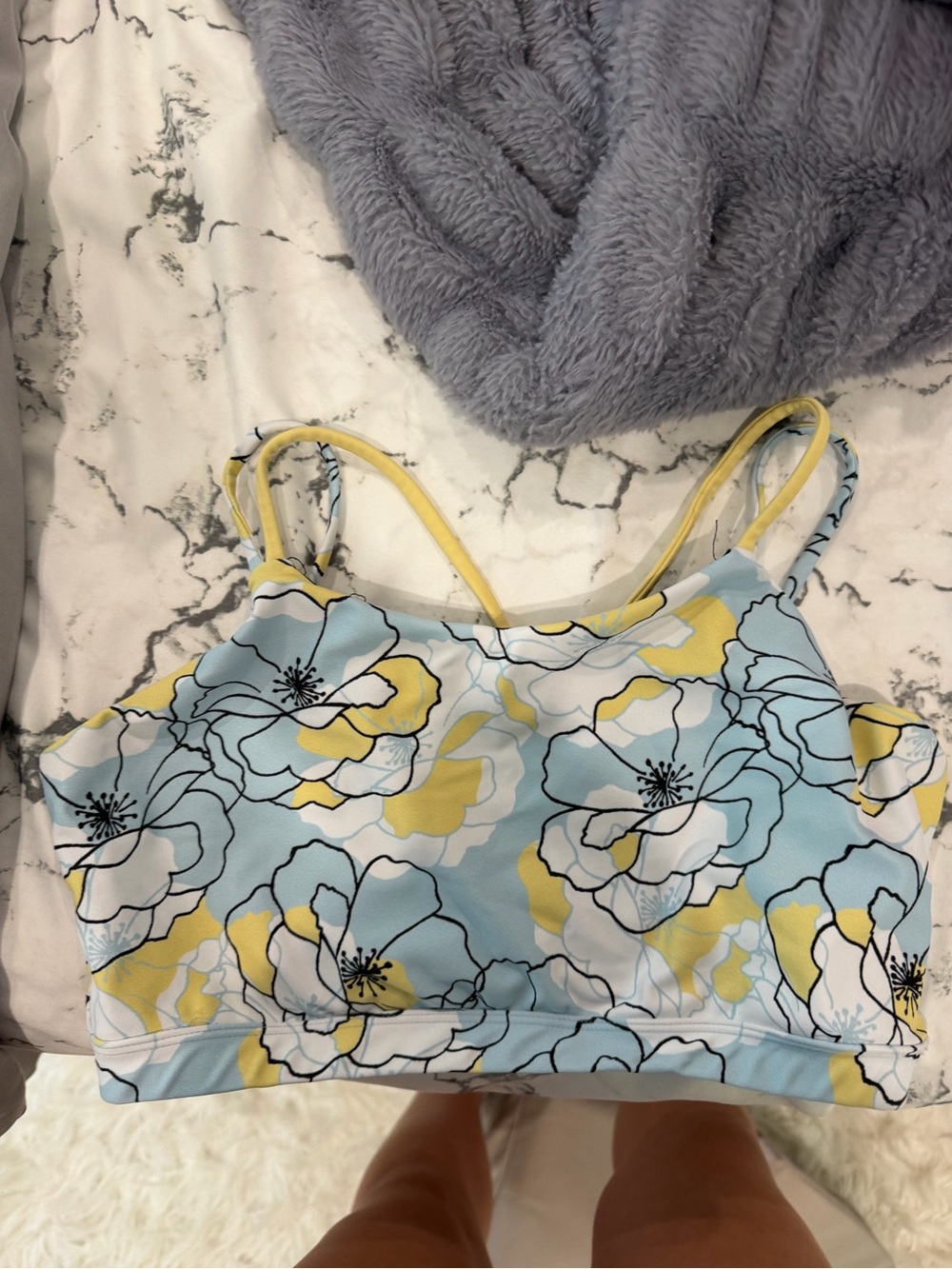 Oh la la dancewear floral top